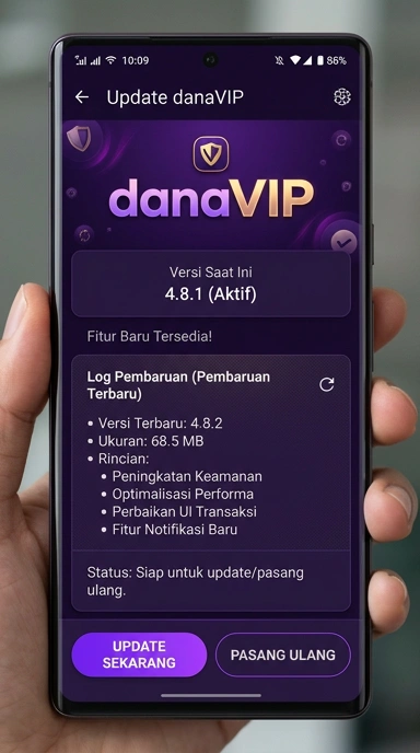 Riwayat Versi danavip untuk Pengguna Android